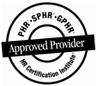 Approved Provide of the HR Certification Institute