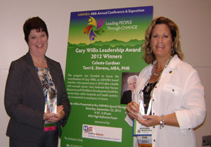 2012 Gary Willis Leadership Award winners