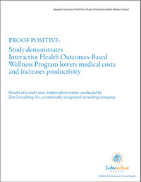 Proof Positive: Lower Medical Costs with Increased Productivity