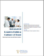 Integrated Leaders Build a Culture of Trust